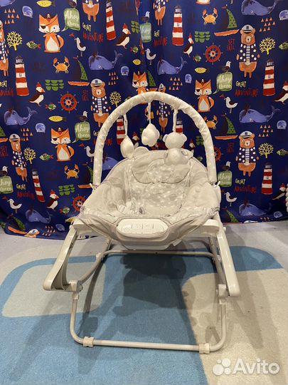 Шезлонг-качели