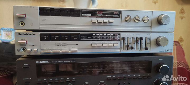 Усилители sony/grundig/ дека -обмен