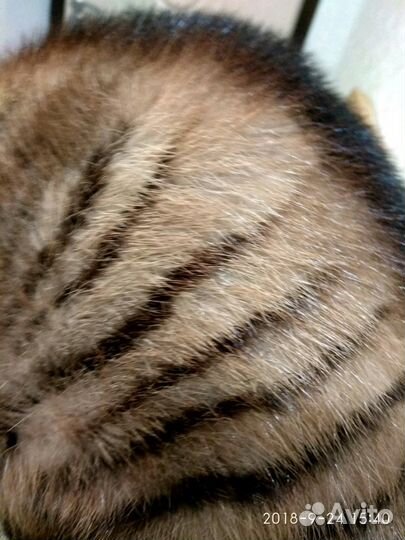 Шапка норковая