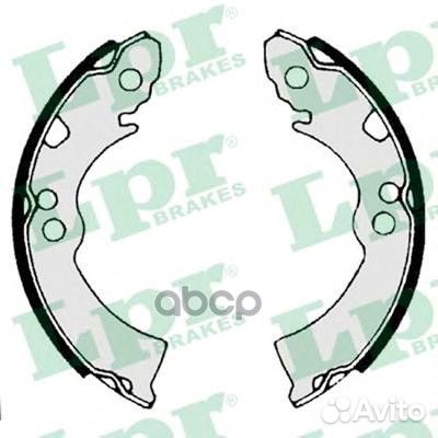 Колодки торм.бар.nissan sunny 82-91 04300 Lpr