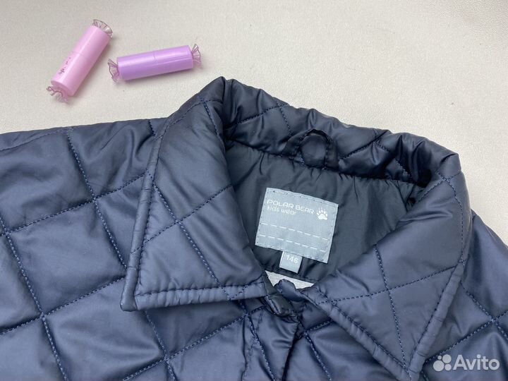 Куртка стеганная на весну для девочки 146