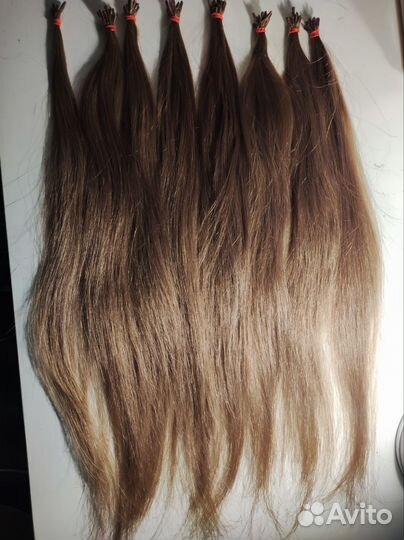 Волосы для наращивания 50 см бу