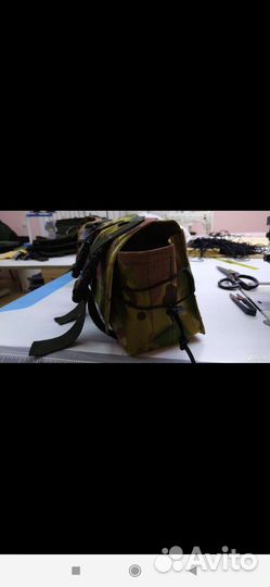 Подсумок под два магазина свд