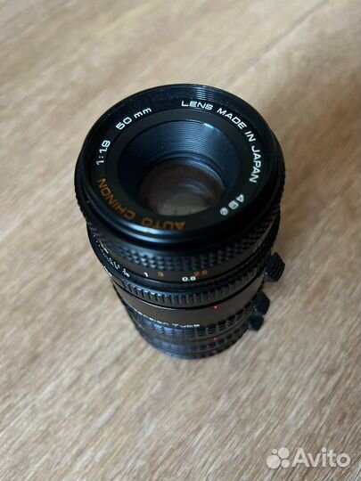 Объектив Auto Chinon 50mm 1:1,9 49 +Vivitar AT-22