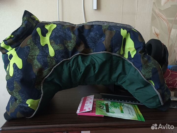 Зимний комбинезон на собачку