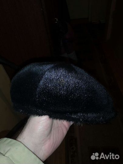 Меховая мужская кепка