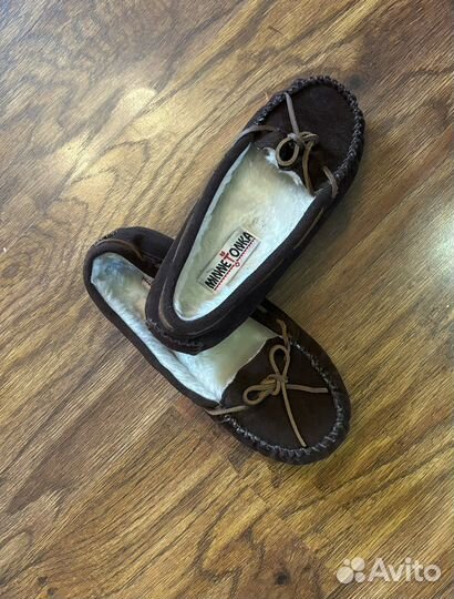 Мокасины натуральная замша