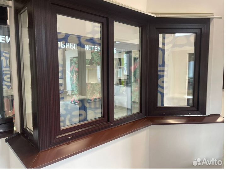 Пластиковые окна с утеплением brusbox