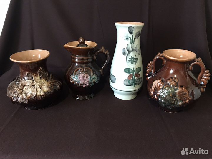 Керамика СССР, набор для компота