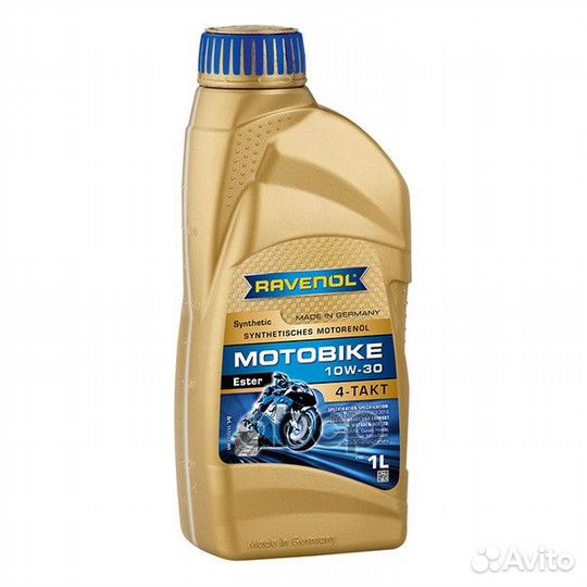 Масло моторное Motobike 4-T Ester 10W-30 1л (по