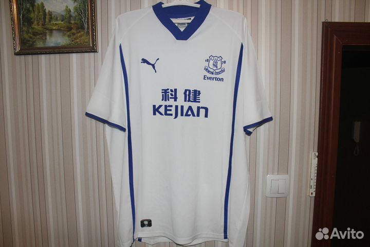 Винтажные футболки Эвертона