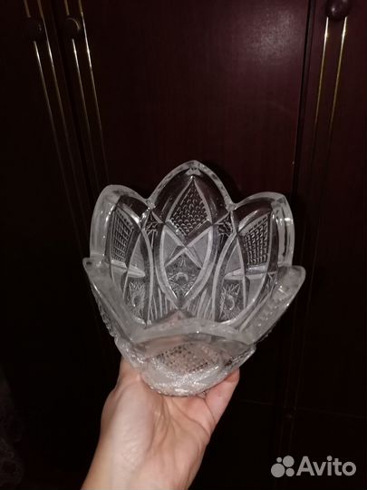 Ваза хрустальная СССР