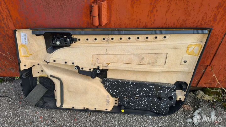 Обшивка двери передняя левая Астра Н купе