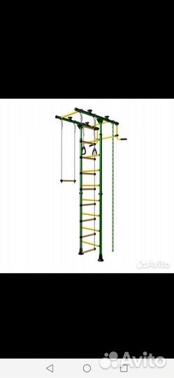 Шведская стенка с турником