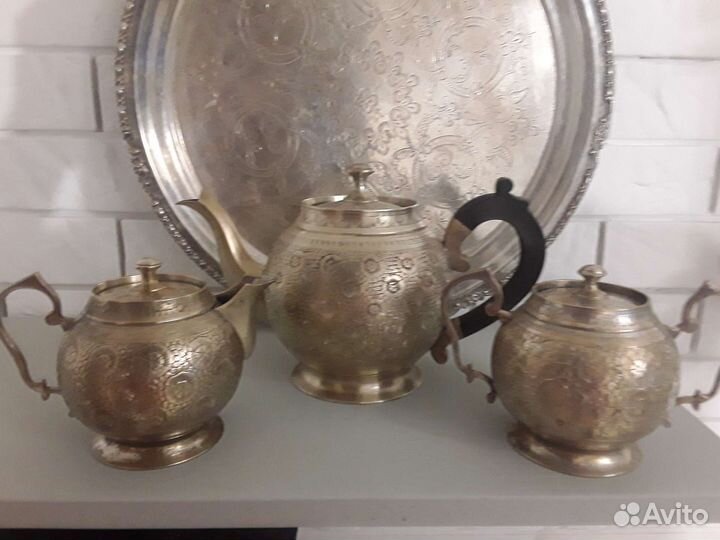 Чайник латунный