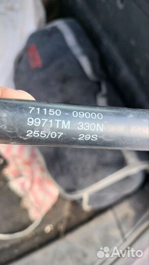 Газовые упоры капота ssangyong