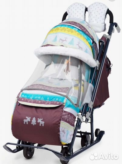 Коляска санки Ника