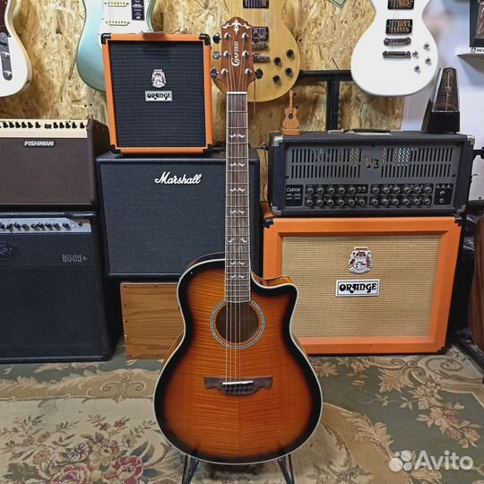 Электроакустическая гитара Crafter Noble Small Jum