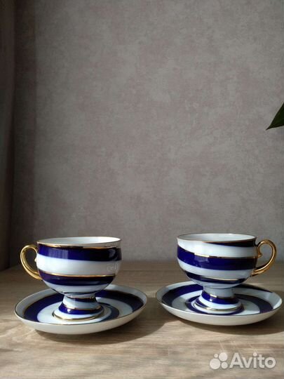 Чайная пара Императорский фарфоровый завод