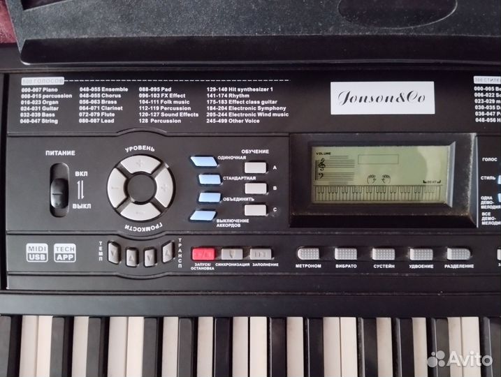 Синтезатор, пианино электронное