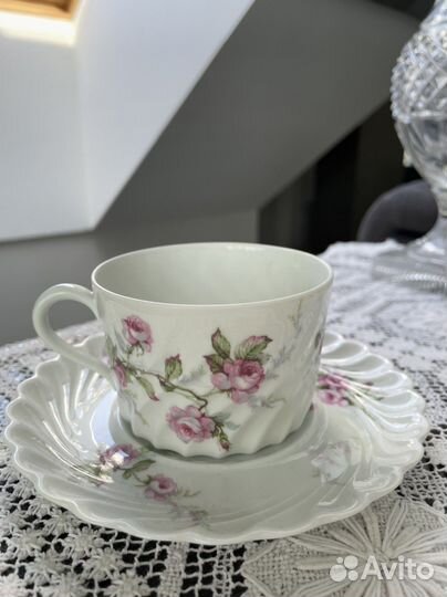 Чайная пара. Лимож. Франция. Прошлый век