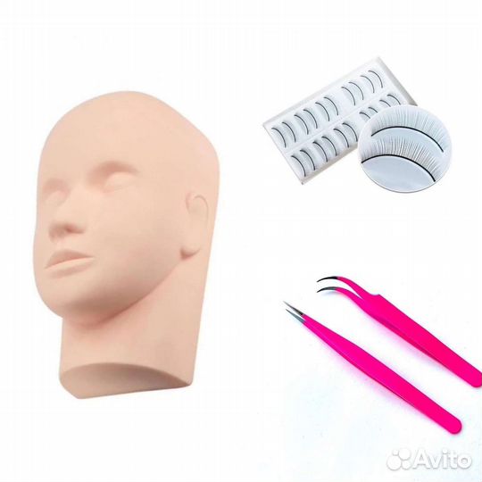 Голова манекен для наращивания