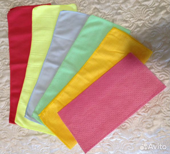 Тканевые микрофибра новые тряпки