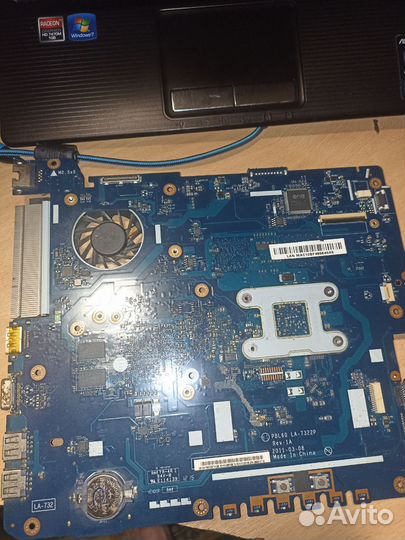 Запчасти ноутбук asus x53b