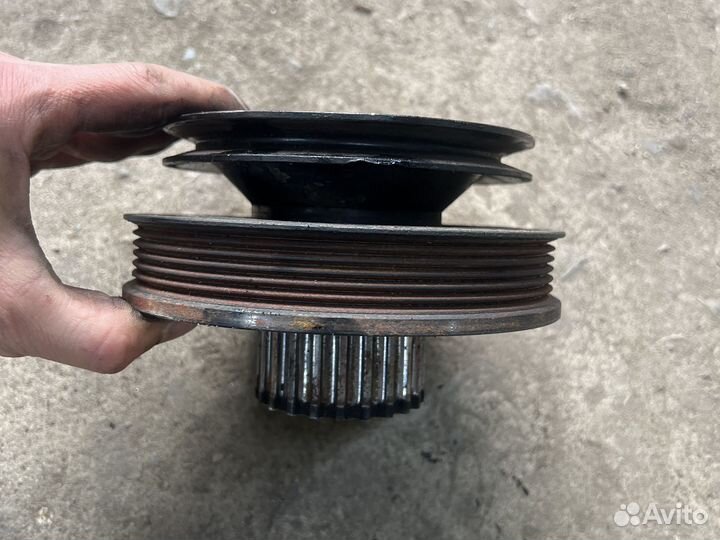 Шкиф коленвала траспортер т 4 1,9