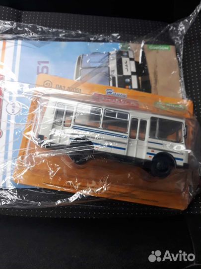 Модели автобусов 1:43 Паз