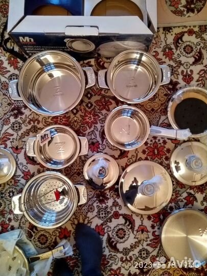 Набор посуды millerhaus MH-9001 новый