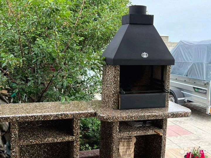 Комплекс барбекю, зона барбекю