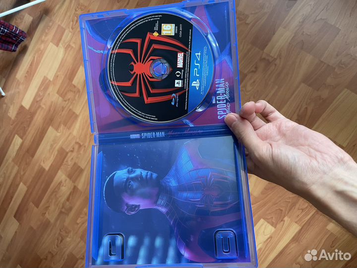 Spider man Miles Morales ps4 диск