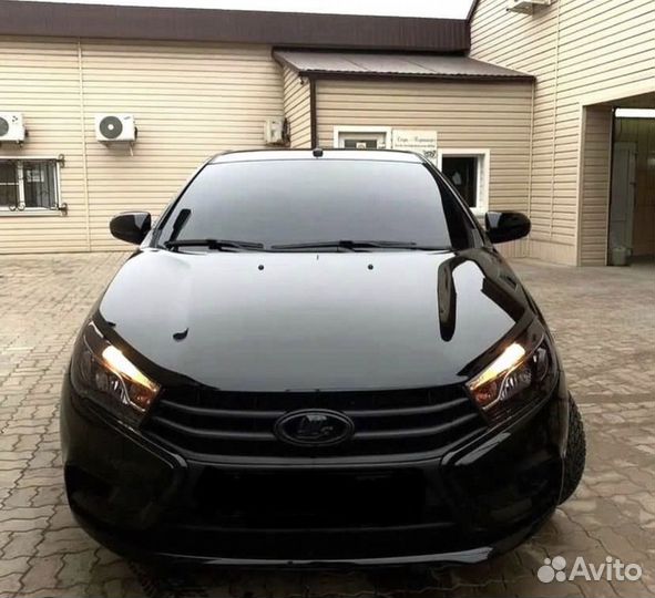 Vesta молдинги бампера