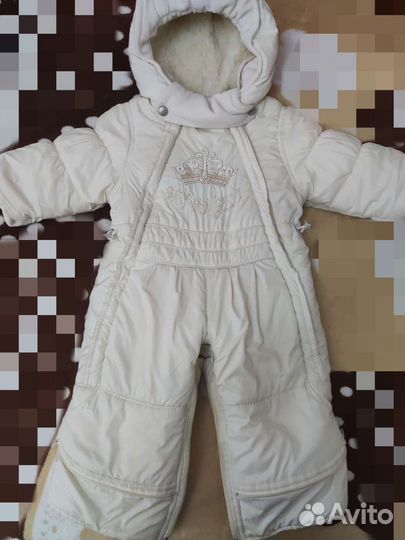 Зимний комбенизон для девочки