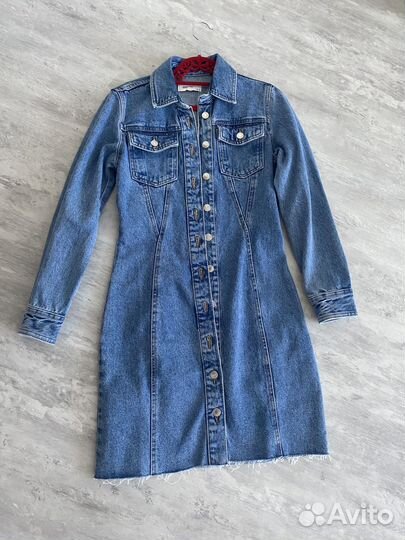 Джинсовое платье женское