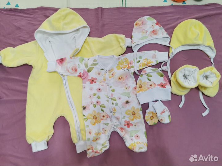 Комплект для новорожденной девочки