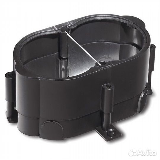 Коробка SE Ultra для монтажа овального лючка 2 поста в бетонный пол