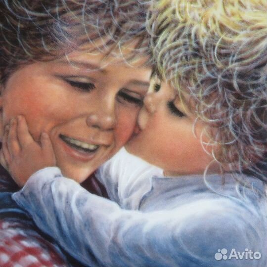 Тарелка Любовь в твоём сердце 1984