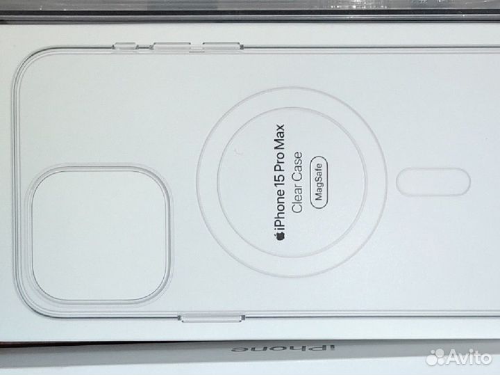 Clear Case для iPhone 15 Pro Max чехол оригинал