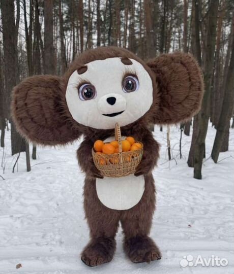 Поздравление от чебурашки