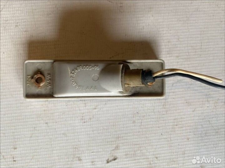 Фонарь подсветки номера Chevrolet Lanos