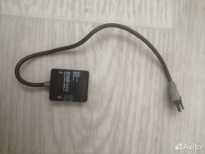 Телеметрия iOSD mini Dji