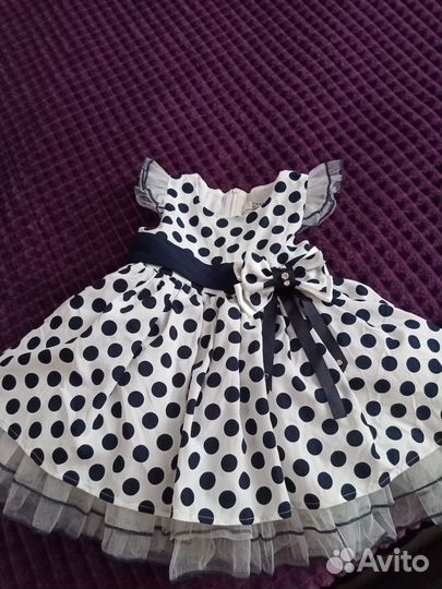 Платье для девочки 92