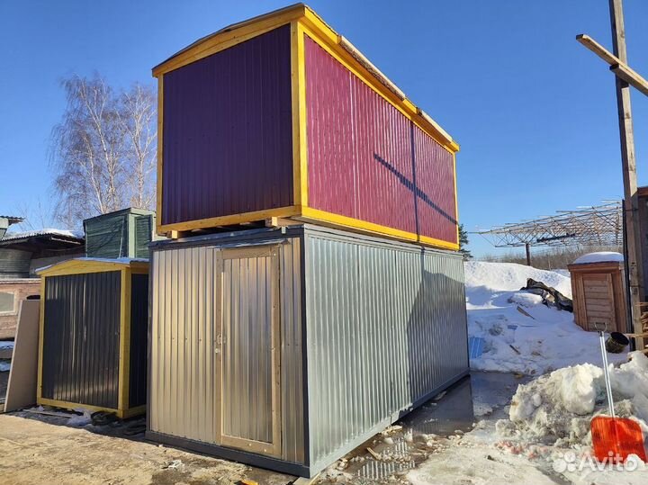 Вагончик с надежной крышей