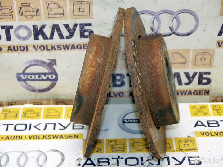 Диски тормозные задние к-т 2 шт. Фолькваген Поло 5