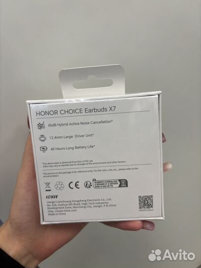 Беспроводные наушники honor choice earbuds x7