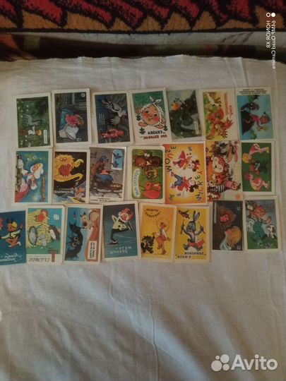 Календарики СССР