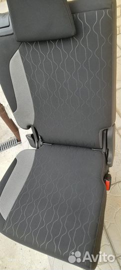Сидение заднее Ситроен С3 пикасо