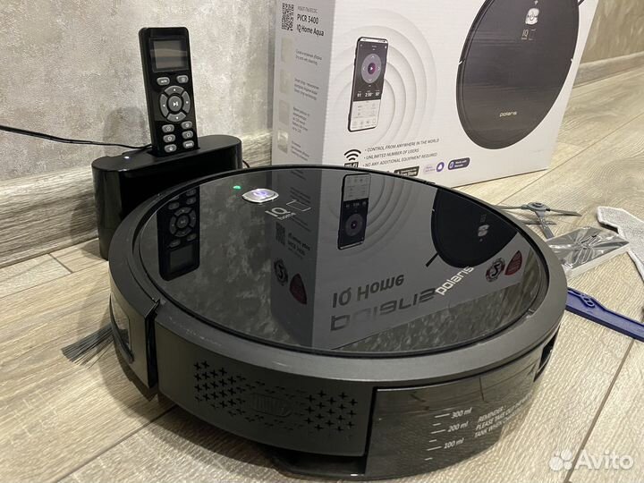 Робот пылесос polaris pvcr 3400 почти новый